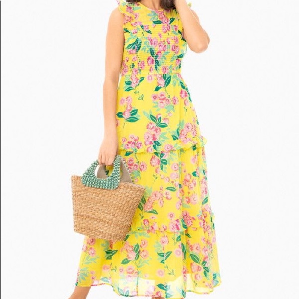 Ascot Gavotte Aurora Iris Dress. Banjanan.
